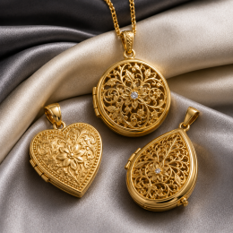 Gold Lockets