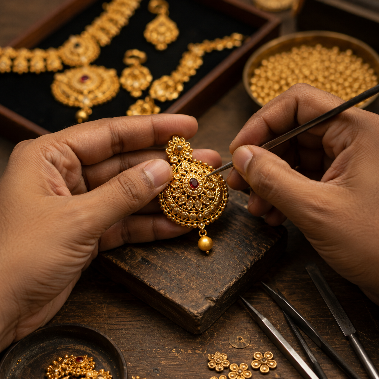 Gems & Jewelry Jobwork