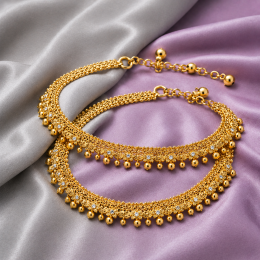 Gold Anklets