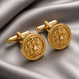 Gold Cufflinks