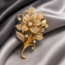 Gold Brooches